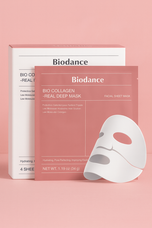 Masque hydratant au colagène bio
