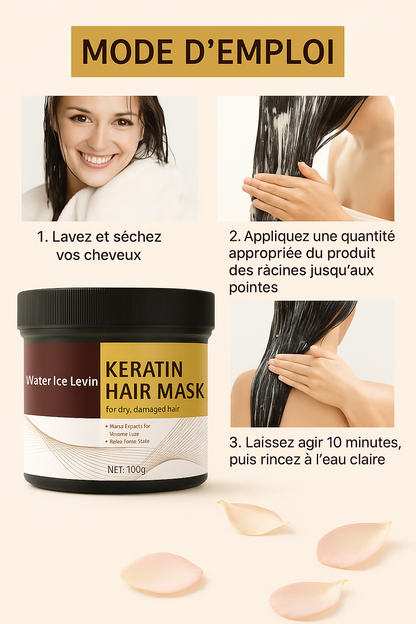 Masque capillaire a la kératine