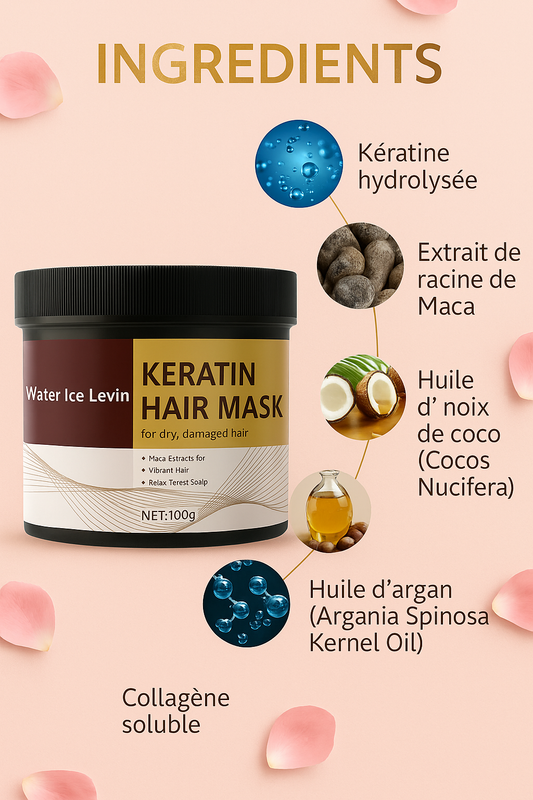 Masque capillaire a la kératine