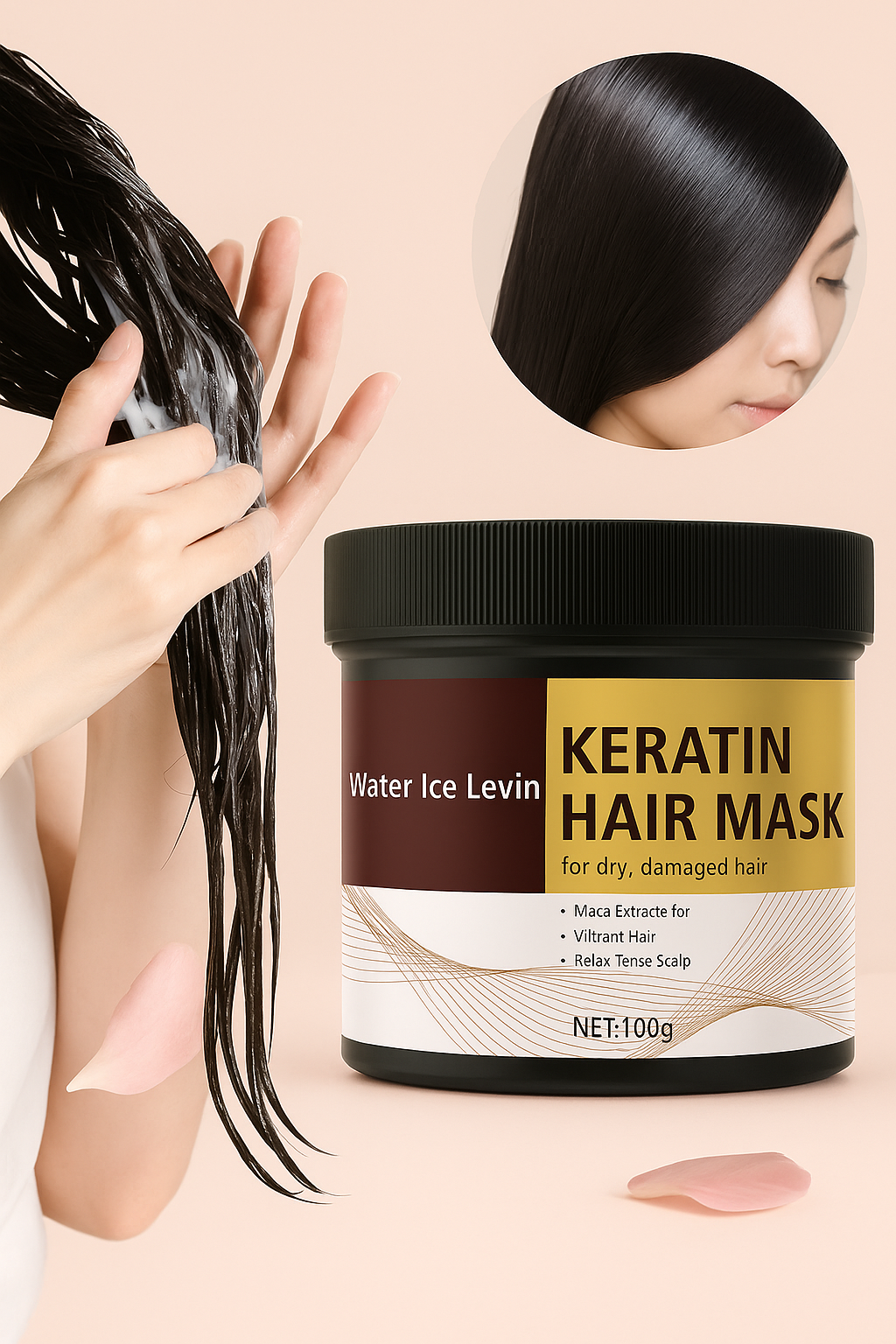 Masque capillaire a la kératine